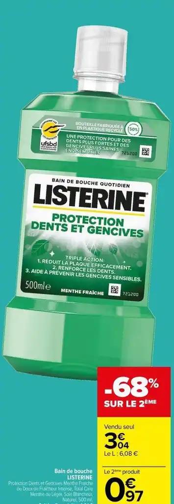 Listerine - bain de bouche