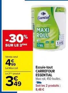 Carrefour - essuie-tout essential