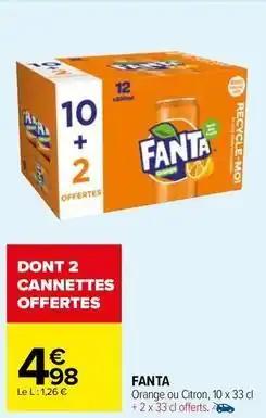 Fanta - orange