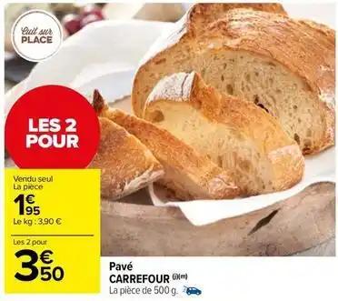 Carrefour - pavé