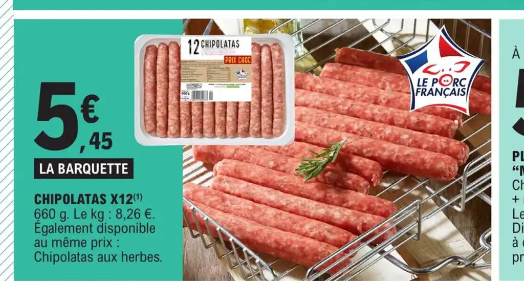 CHIPOLATAS X12