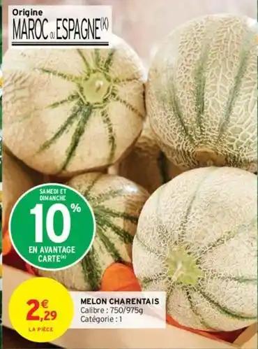 Melon charentais
