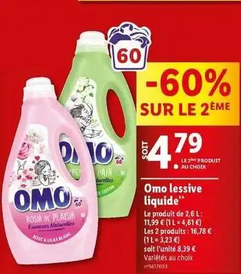 Omo - lessive liquide