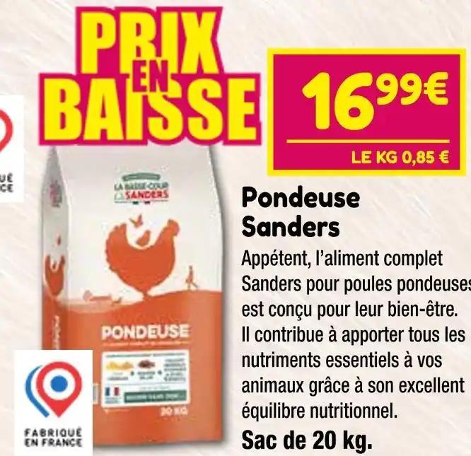 Sanders Pondeuse