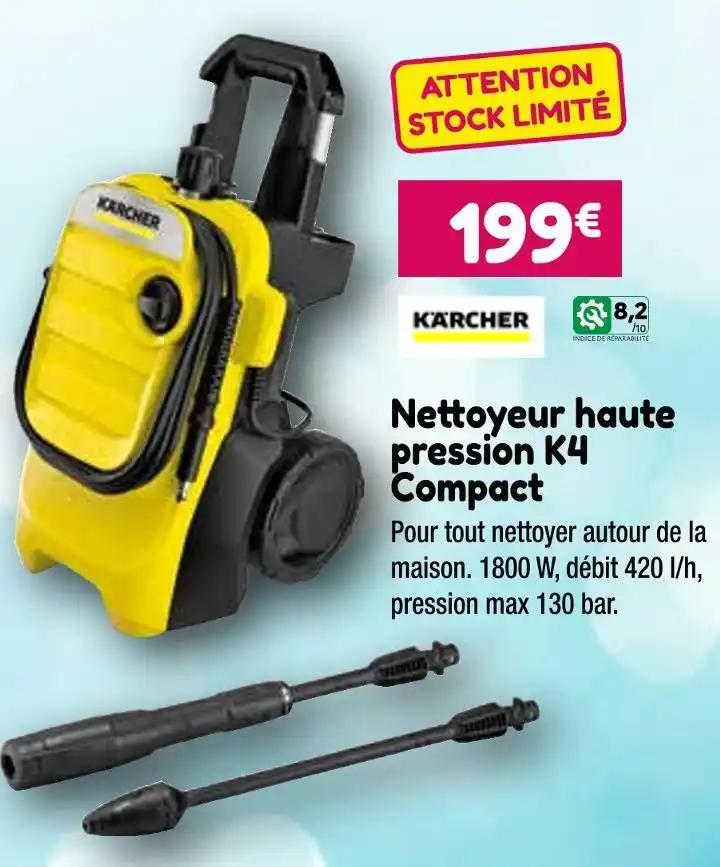 KARCHER Nettoyeur haute pression K4 Compact
