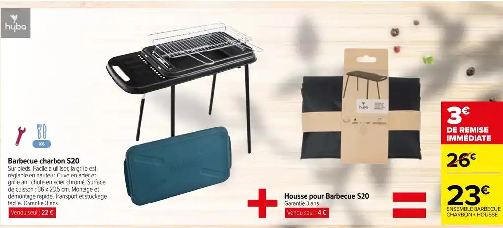 Barbecue charbon S20