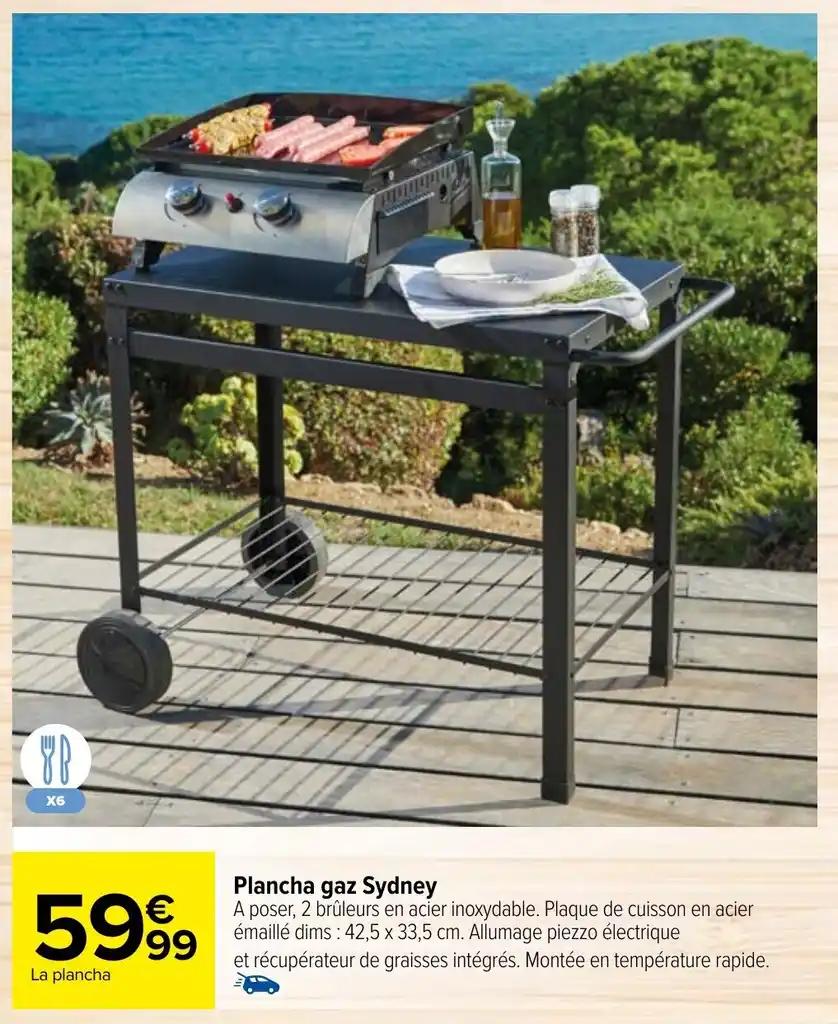 Plancha gaz Sydney