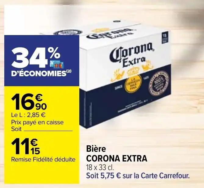 Bière CORONA EXTRA