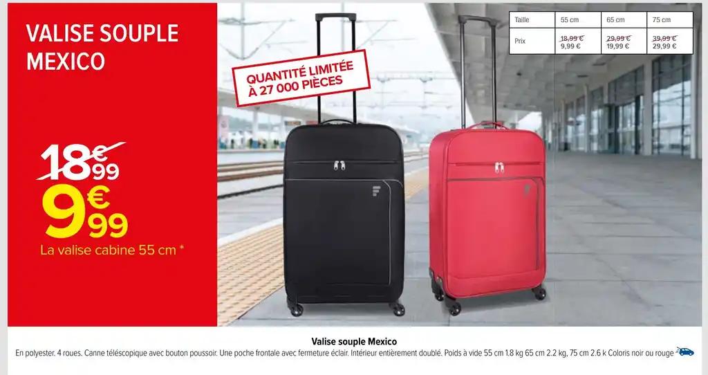 Valise souple Mexico