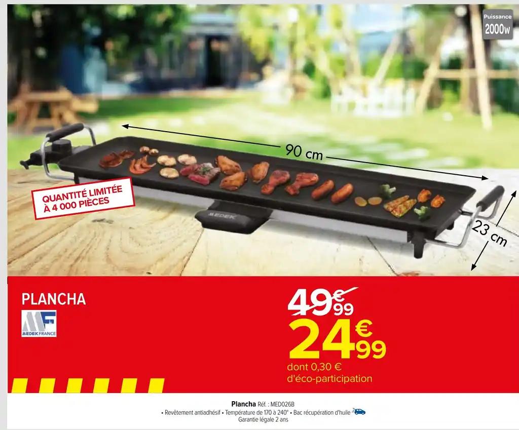 Plancha Réf.: MED026B