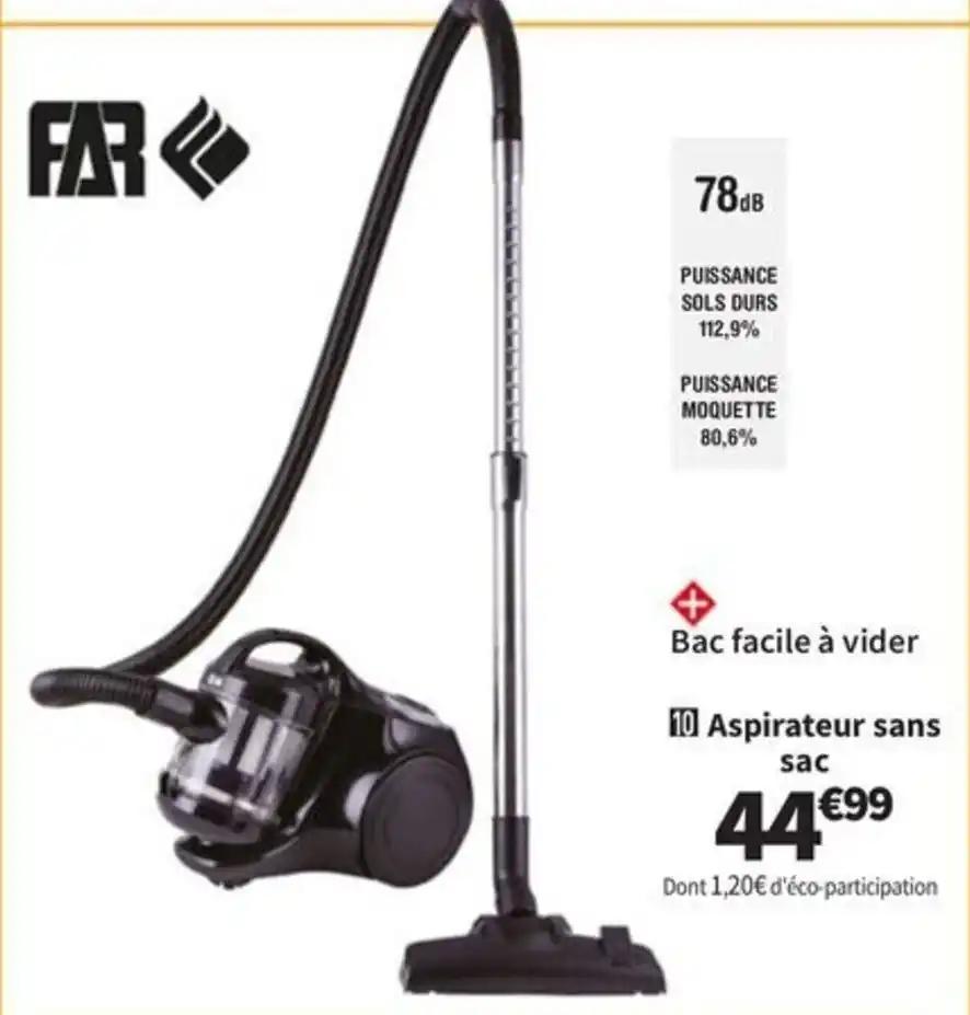 Aspirateur sans sac