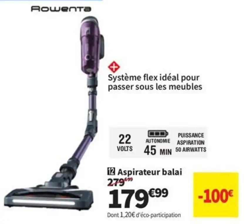 Aspirateur balai
