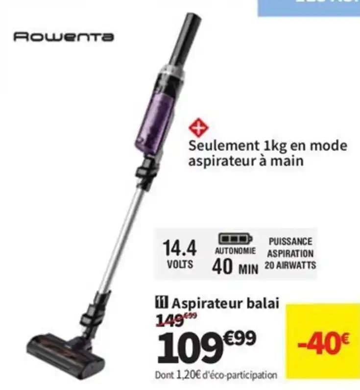 Aspirateur balai