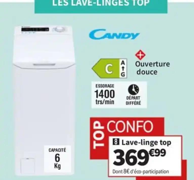 Lave-linge top