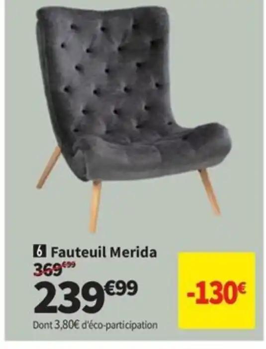 Fauteuil Merida