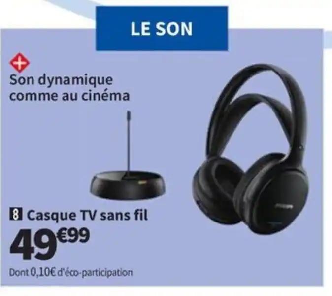 Casque TV sans fil