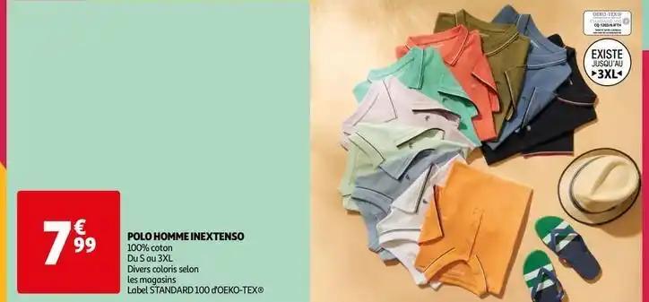 Inextenso - polo homme