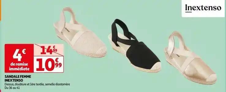 Inextenso - sandale femme