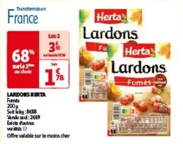 Herta - lardons