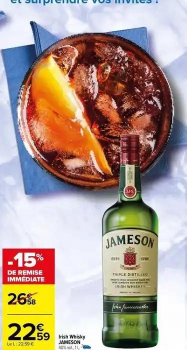 Jameson - irish whiskey