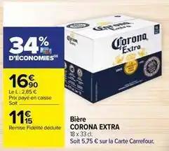 Corona - bière extra