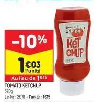 Tomato ketchup