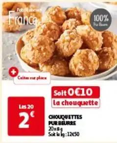 Chouquettes pur beurre