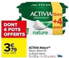 Danone - activia nature