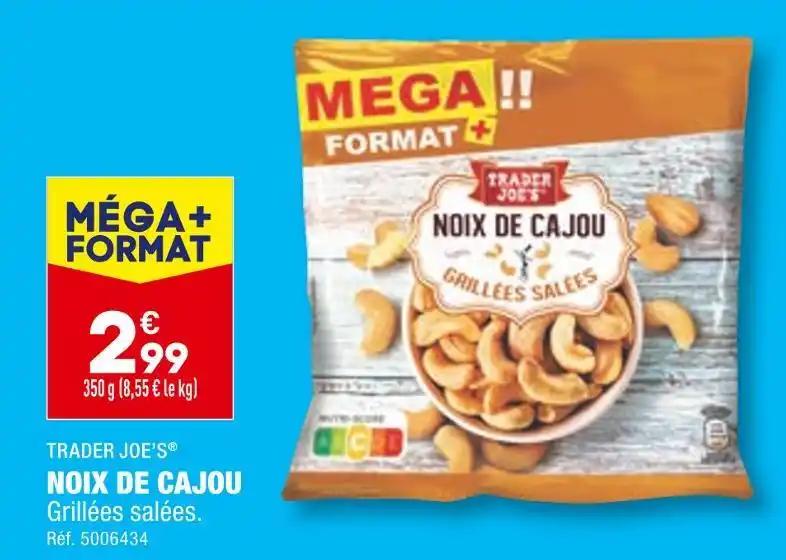 TRADER JOE’S NOIX DE CAJOU