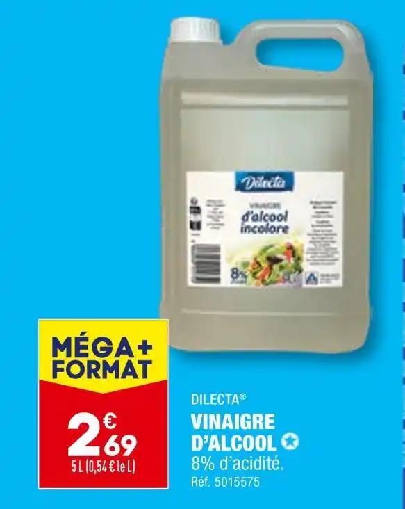 DILECTA VINAIGRE D’ALCOOL