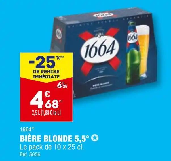 1664 BIÈRE BLONDE