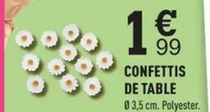 CONFETTIS DE TABLE