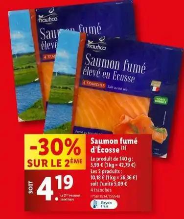 Nautica - saumon fumé