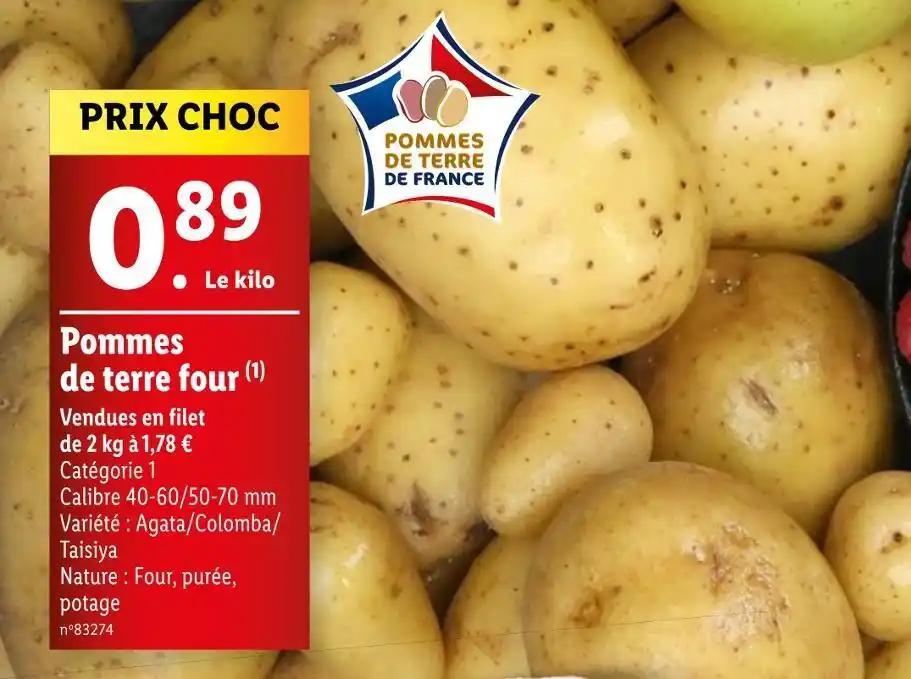 Pommes de terre four