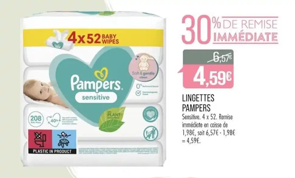 LINGETTES PAMPERS