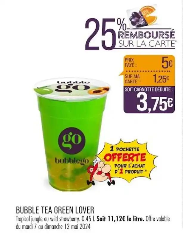 BUBBLE TEA GREEN LOVER