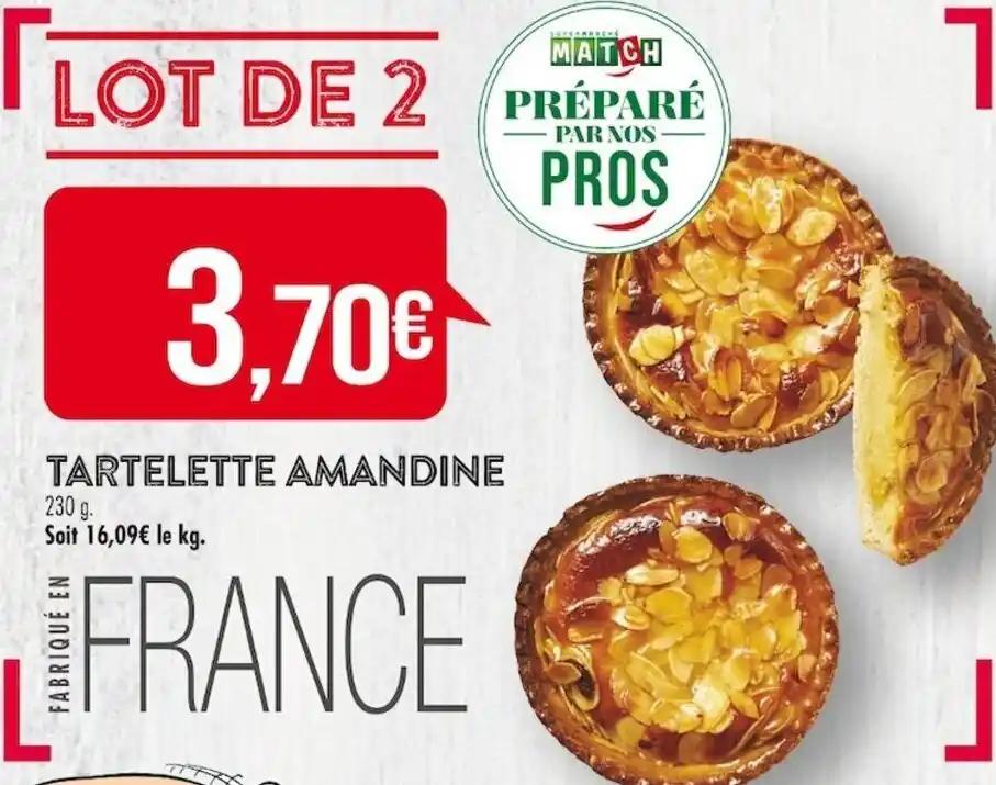 TARTELETTE AMANDINE