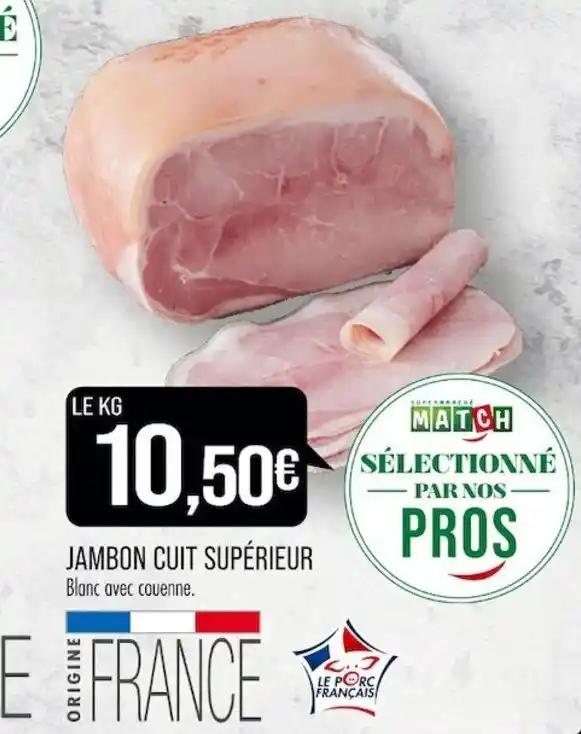 JAMBON CUIT SUPÉRIEUR