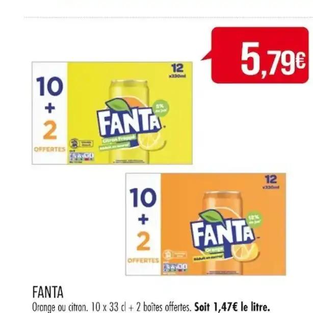 Promotion Exclusives de Fanta citron : Découvrez l'Offre incontournable