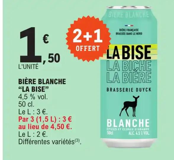 BIERE BLANCHE