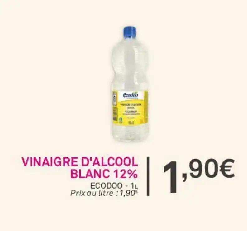 VINAIGRE D'ALCOOL BLANC 12%