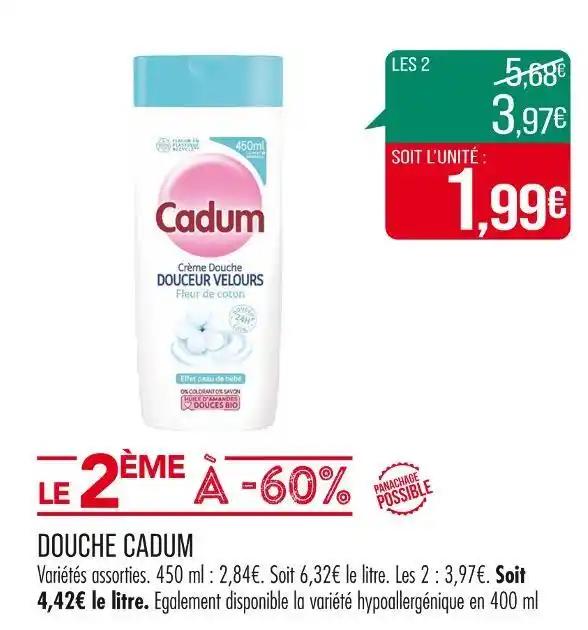 CADUM DOUCHE CADUM