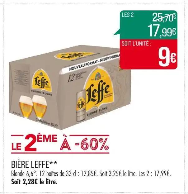 LEFFE BIÈRE