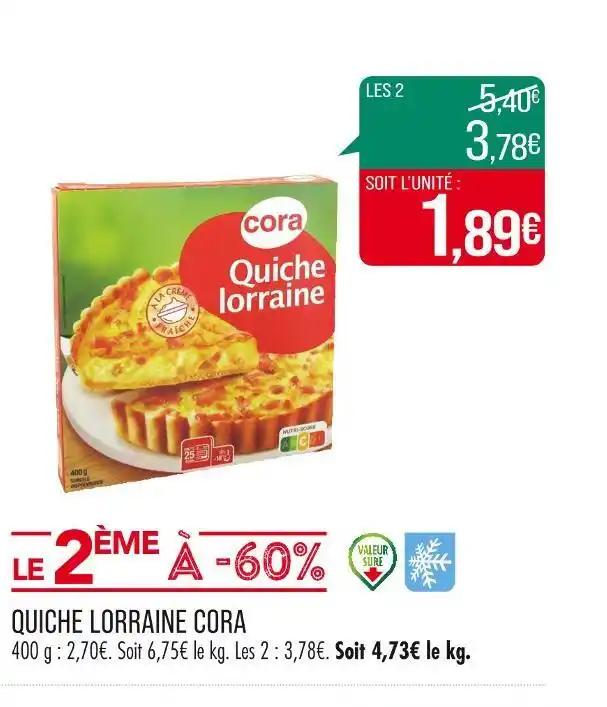 CORA QUICHE LORRAINE