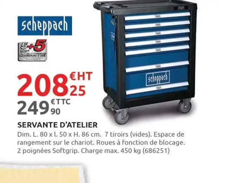 SERVANTE D'ATELIER