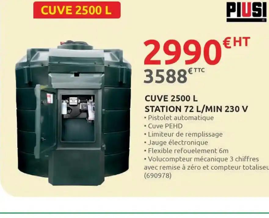 CUVE 2500 L