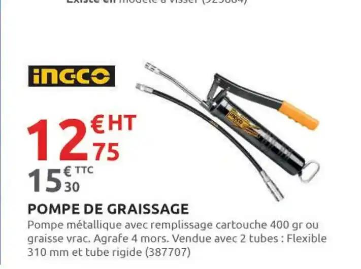POMPE DE GRAISSAGE