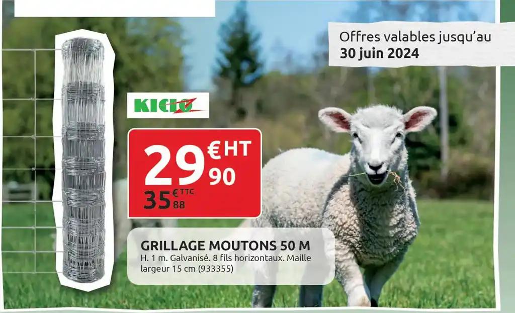 GRILLAGE MOUTONS 50 M