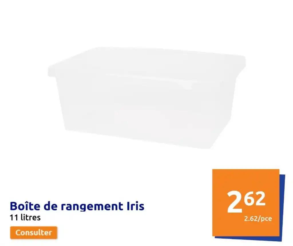 Boîte de rangement Iris