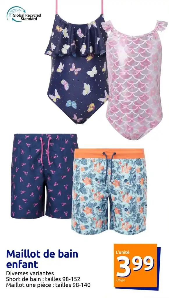 Maillot de bain enfant